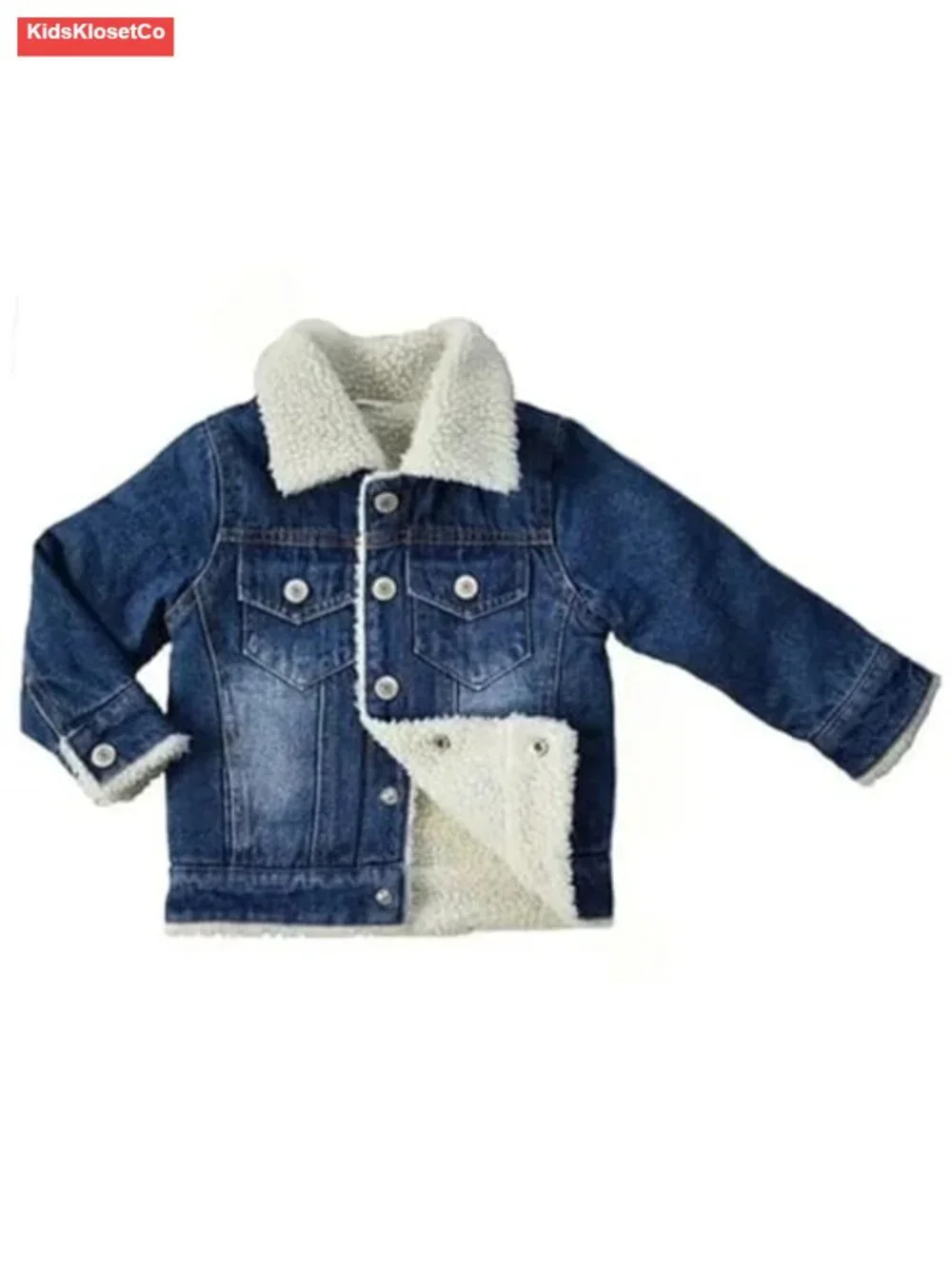 Girls Denim Jacket with Ripped Details, Soft Cotton, Button/Zipper